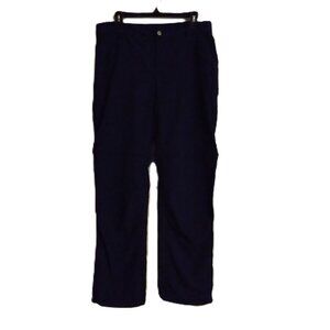 Columbia PFG Pants Women's Size 12 Omni-Shade Convertible Hiking Fishing Blue